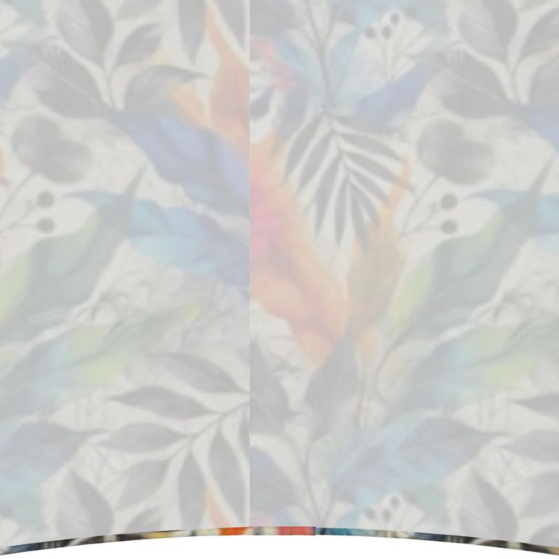 Printed lamp shade