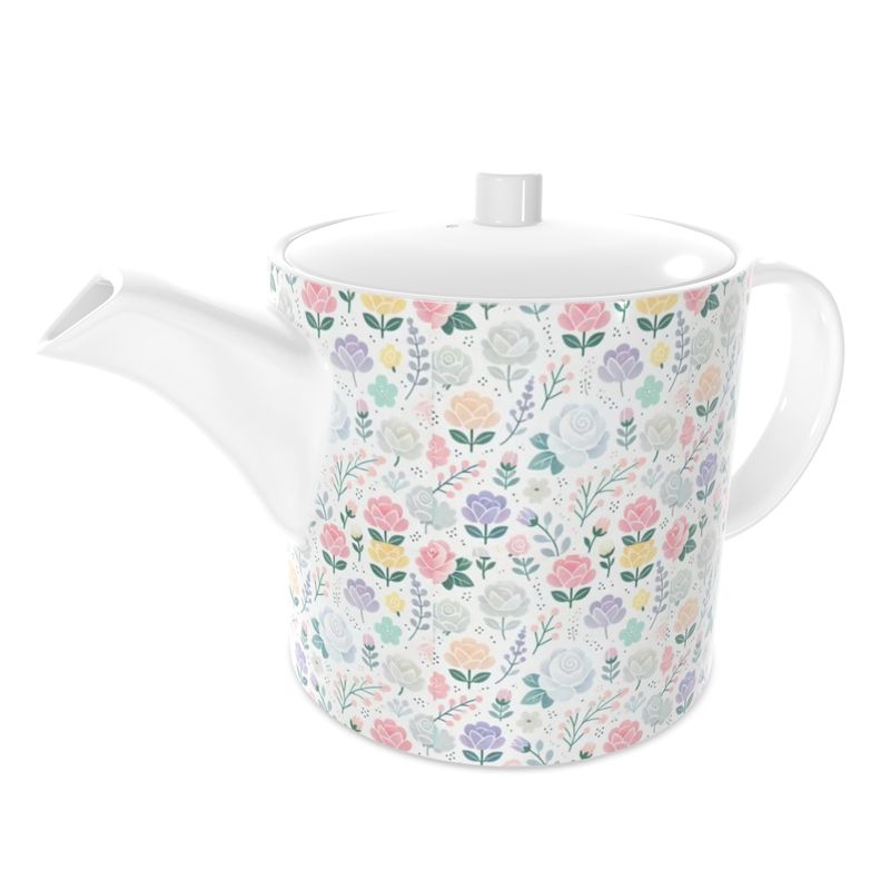 Teapot ( floral printed )